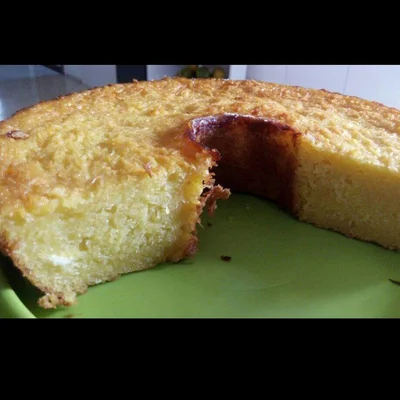 Recipe of blueberry cake on the DeliRec recipe website