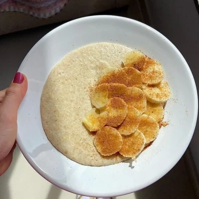 Recipe of porridge with cinnamon on the DeliRec recipe website
