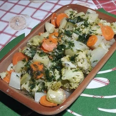 Recipe of Vegetable salad on the DeliRec recipe website