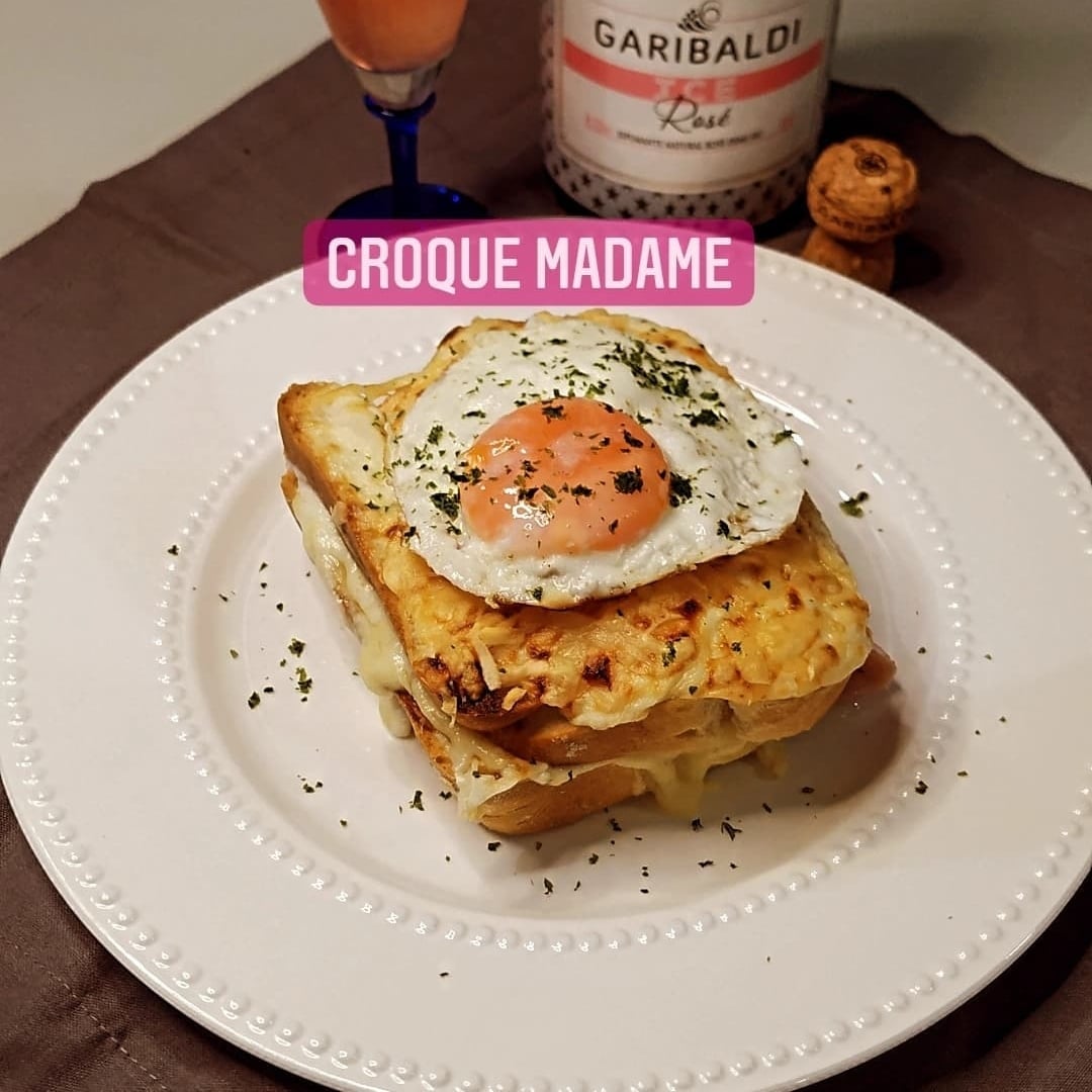 Foto da Croque madame e monsieur - receita de Croque madame e monsieur no DeliRec