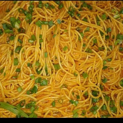 Recipe of dry noodles on the DeliRec recipe website