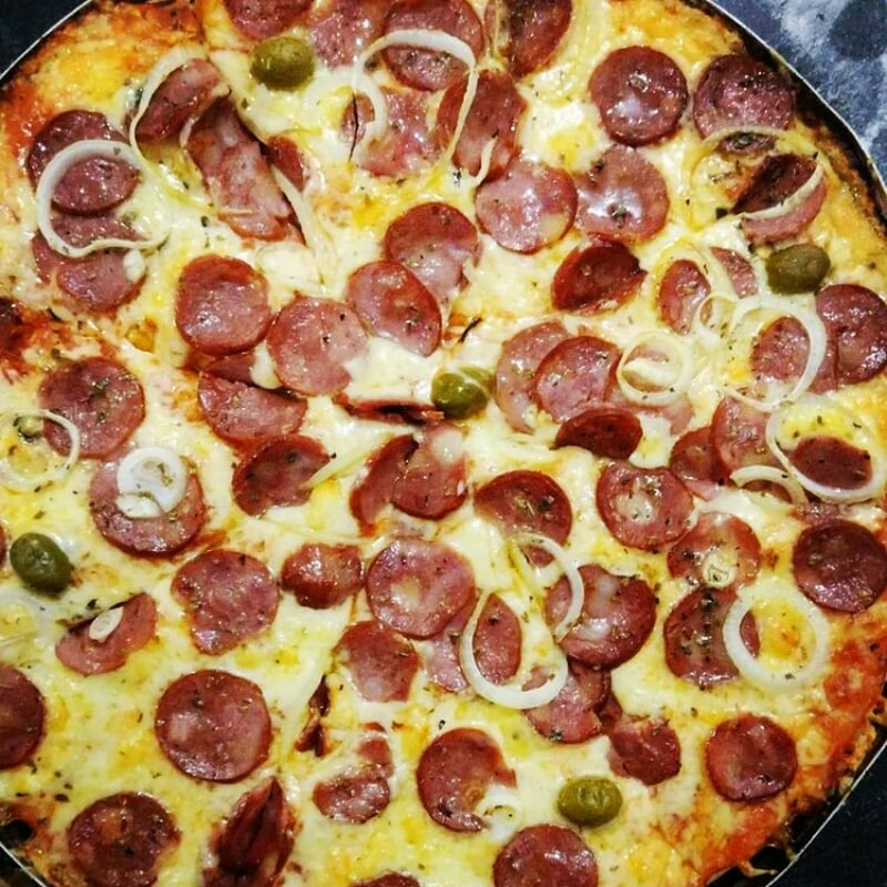 Photo of the Blender pepperoni pizza – recipe of Blender pepperoni pizza on DeliRec