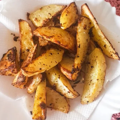 Recipe of baked potato on the DeliRec recipe website