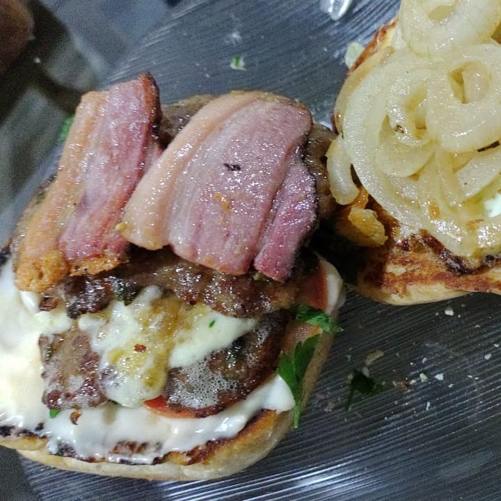 Foto da  hambúrguer caseiro  - receita de  hambúrguer caseiro  no DeliRec