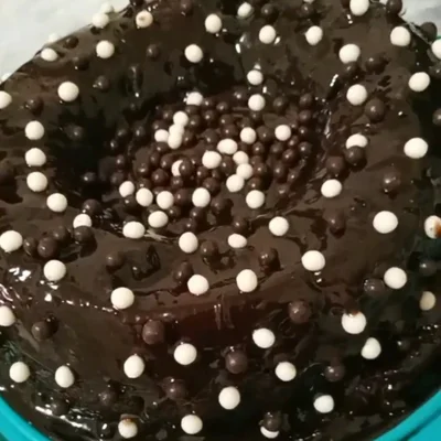 Recipe of volcano cake on the DeliRec recipe website