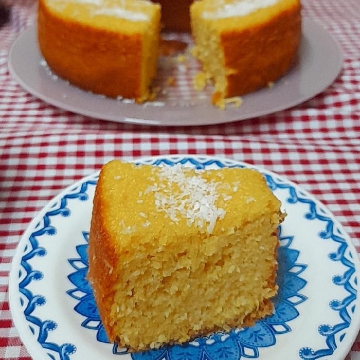 Photo of the Corn cake with flakes – recipe of Corn cake with flakes on DeliRec