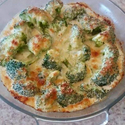 Recipe of gratin broccoli on the DeliRec recipe website
