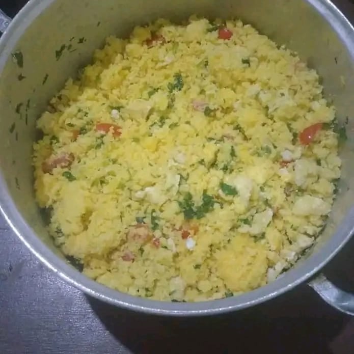 Photo of the Couscous with seasoned egg – recipe of Couscous with seasoned egg on DeliRec