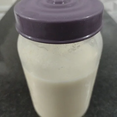 Recipe of peanut butter milk on the DeliRec recipe website