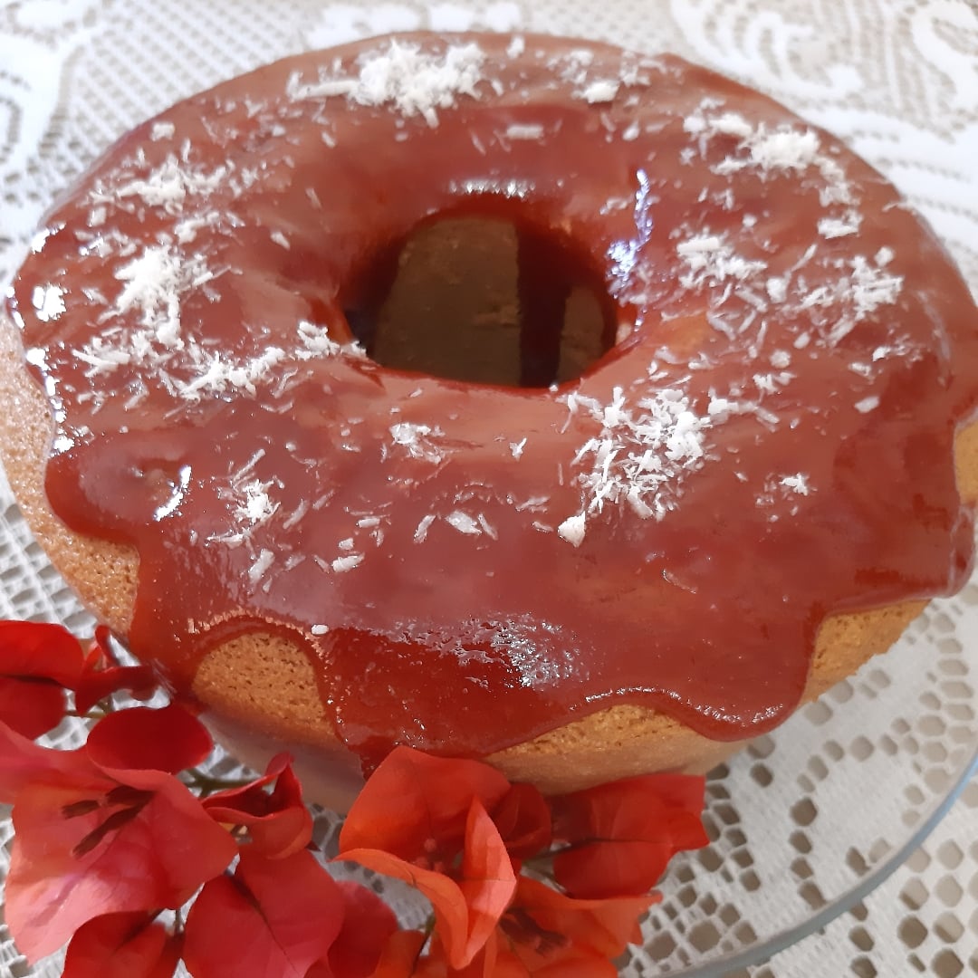 Photo of the Cornmeal cake with guava frosting – recipe of Cornmeal cake with guava frosting on DeliRec