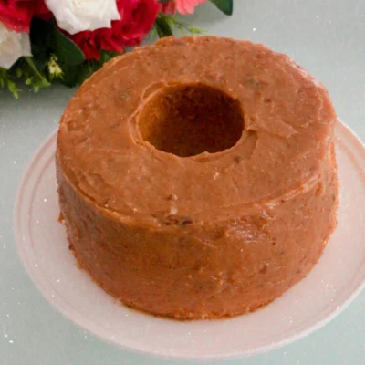 Recipe of Tapioca Cake topped with Dulce de Leche on the DeliRec recipe website
