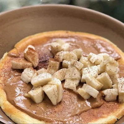 Recipe of whey protein pancake on the DeliRec recipe website