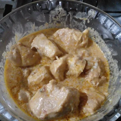Recipe of Chicken breast with sour cream on the DeliRec recipe website