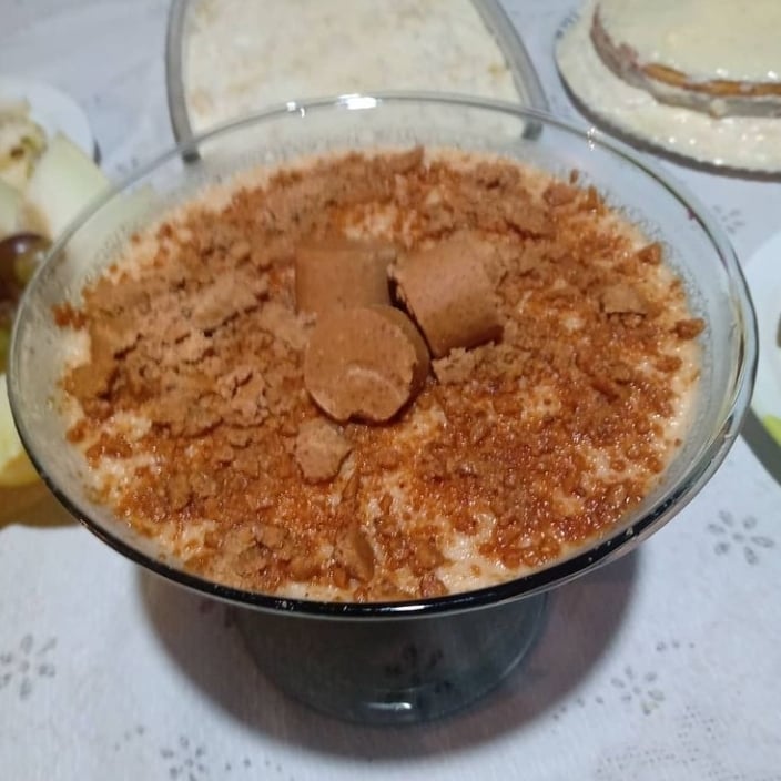 Photo of the paçoca mousse – recipe of paçoca mousse on DeliRec