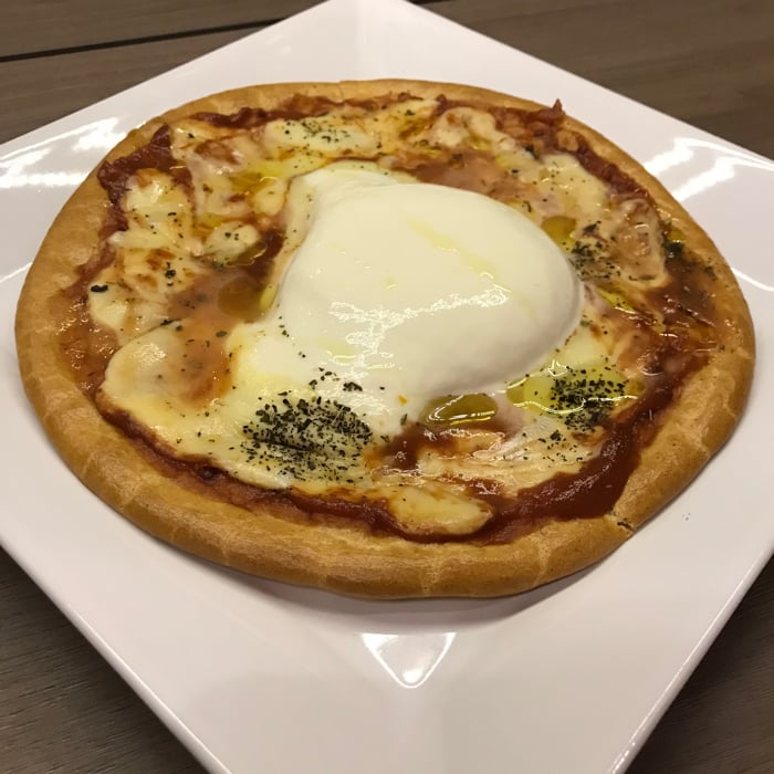 Photo of the burrata pizza – recipe of burrata pizza on DeliRec