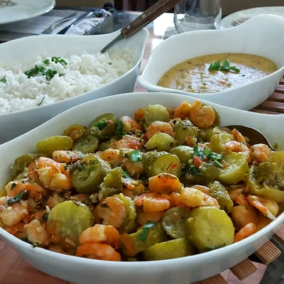 Recipe of Maxixi with shrimp 🦐 on the DeliRec recipe website