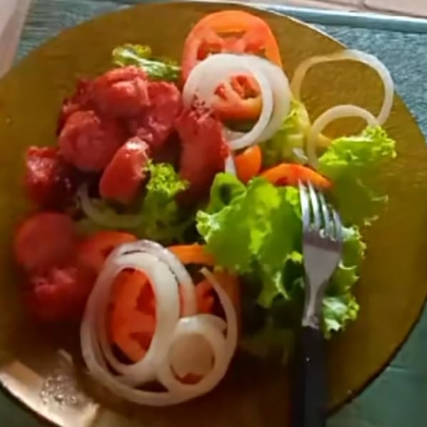 Photo of the onion salad – recipe of onion salad on DeliRec