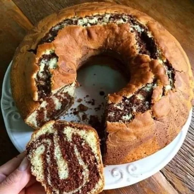Recipe of Cake with top filling on the DeliRec recipe website
