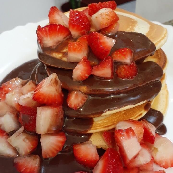 Photo of the American pancake - Sweet – recipe of American pancake - Sweet on DeliRec