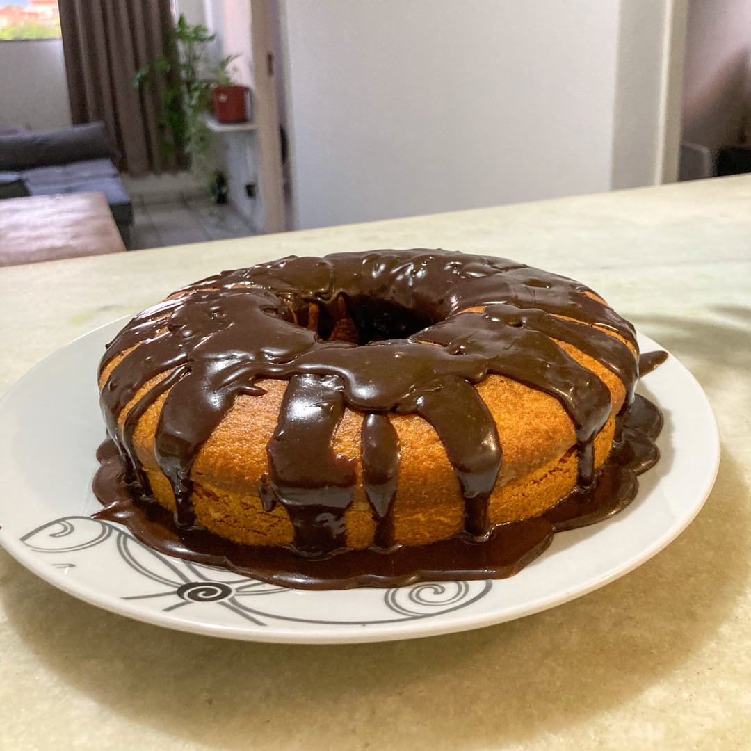 Photo of the Carrot cake with chocolate syrup – recipe of Carrot cake with chocolate syrup on DeliRec