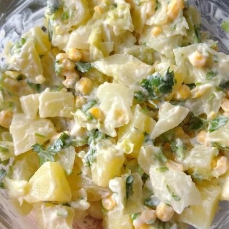Foto da Salada de batata e repolho - receita de Salada de batata e repolho no DeliRec