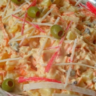 Photo of the Salpicão with Kani – recipe of Salpicão with Kani on DeliRec
