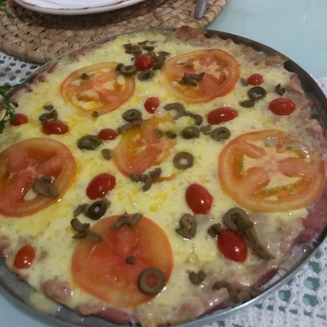Foto della pizza con salsiccia - ricetta di pizza con salsiccia nel DeliRec