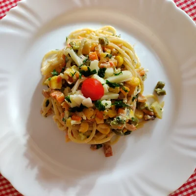 Recipe of Pasta With Vegetables on the DeliRec recipe website