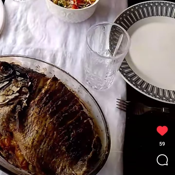 Photo of the Whole tilapia in the oven super practical and delicious 😋 – recipe of Whole tilapia in the oven super practical and delicious 😋 on DeliRec