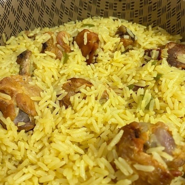 Photo of the Rice with yellow chicken – recipe of Rice with yellow chicken on DeliRec