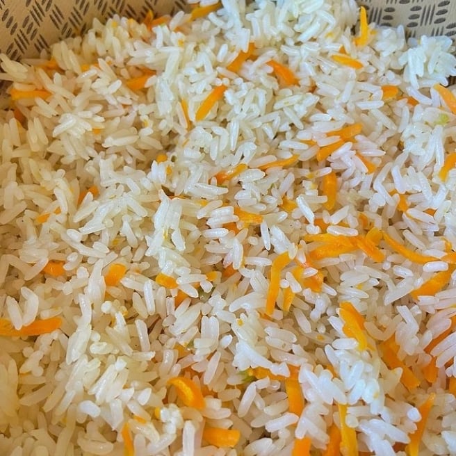 Photo of the Rice with grated carrots – recipe of Rice with grated carrots on DeliRec
