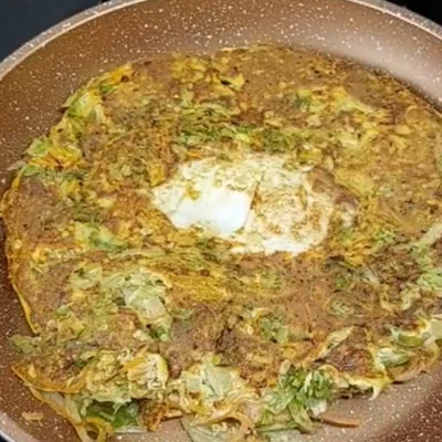 Recipe of Quick vegetable and egg snack on the DeliRec recipe website