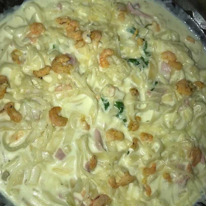 Photo of the Pasta with Shrimp in Béchamel Sauce – recipe of Pasta with Shrimp in Béchamel Sauce on DeliRec