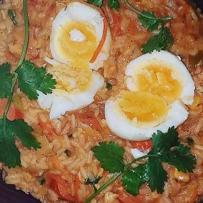 Recipe of Chicken risotto on the DeliRec recipe website