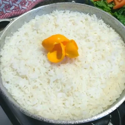Recipe of White rice with cheese on the DeliRec recipe website