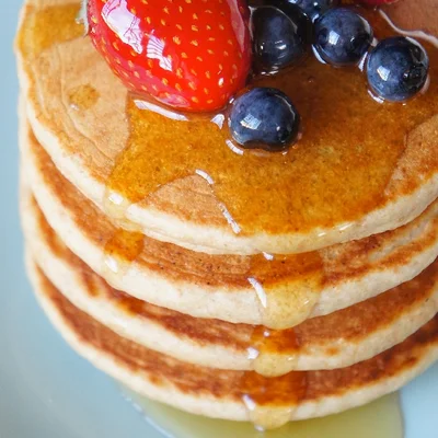 Recipe of Wholemeal pancakes on the DeliRec recipe website
