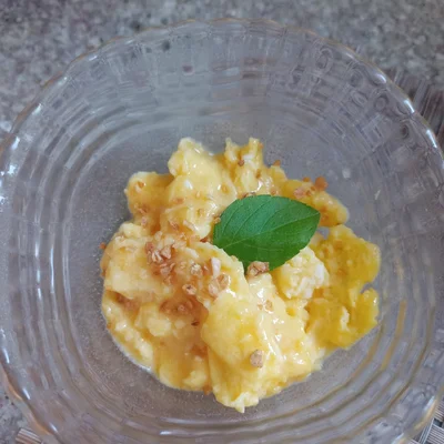 Recipe of creamy scrambled eggs on the DeliRec recipe website