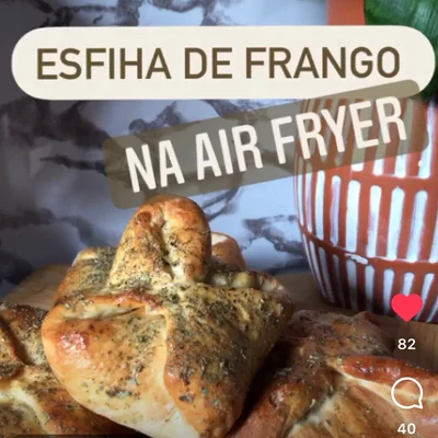 Recipe of chicken esfiha on the DeliRec recipe website
