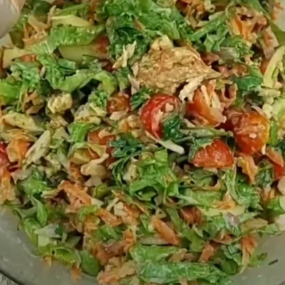 Recipe of quick salad on the DeliRec recipe website