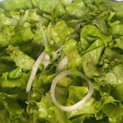 Photo of the Seasoned Lettuce Salad – recipe of Seasoned Lettuce Salad on DeliRec