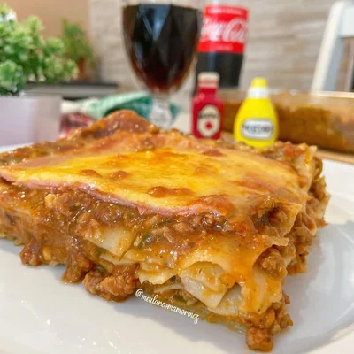 Recipe of Bolognese Lasagna on the DeliRec recipe website