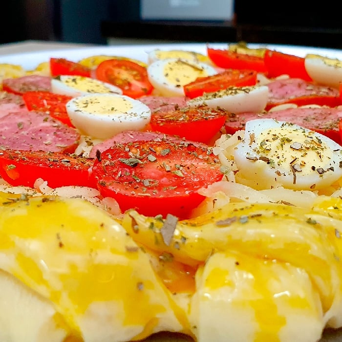 Photo of the bread pizza – recipe of bread pizza on DeliRec