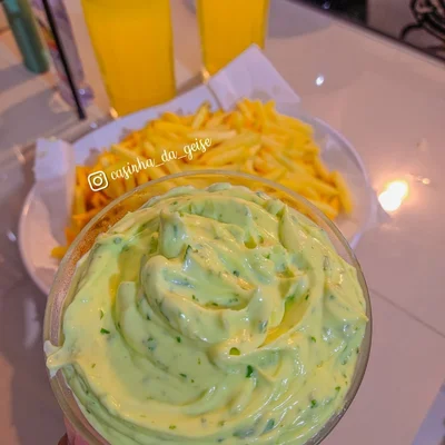 Recipe of GREEN MAYONNAISE (HOME) on the DeliRec recipe website