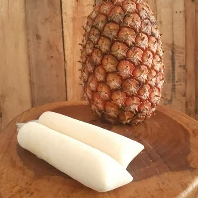 Recipe of pineapple ice cream on the DeliRec recipe website