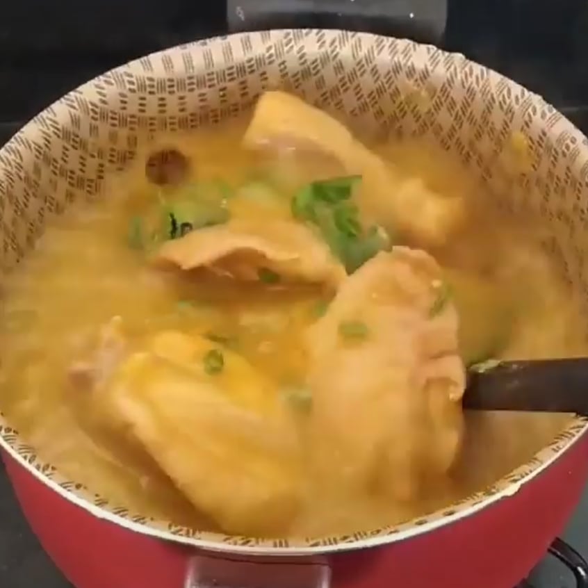 Photo of the chicken porridge – recipe of chicken porridge on DeliRec