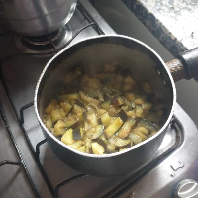 Recipe of Braised eggplant on the DeliRec recipe website