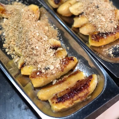 Recipe of Fried banana with sweet farofa on the DeliRec recipe website