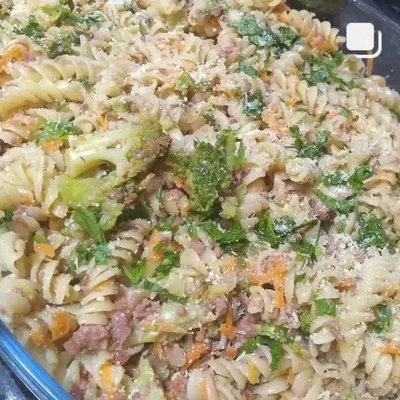 Recipe of Pasta with Pepperoni and Broccoli on the DeliRec recipe website