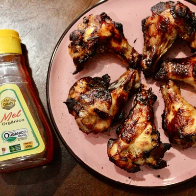 Receta de Muslos de pollo con miel en la Airfryer en el sitio web de recetas de DeliRec