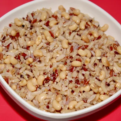 Recipe of Multigrain rice with butter beans on the DeliRec recipe website